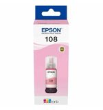 Чернила EPSON 108 (C13T09C64A) для СНПЧ EPSON L8050 /L8100 /L18050, светло-пурпурные, ОРИГИНАЛЬНЫЕ