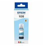 Чернила EPSON 108 (C13T09C54A) для СНПЧ EPSON L8050 /L8100 /L18050, светло-голубые, ОРИГИНАЛЬНЫЕ