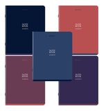 Тетрадь А5, 48 л., BRAUBERG, скоба, клетка, SoftTouch, "NoteBookMono", (микс в спайке), 405325
