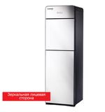 Кулер для воды SONNEN FSE-03G, напольный, нагрев/охлаждение электронное, НИЖНЯЯ ЗАГРУЗКА, 3 крана, зеркальный, 455753
