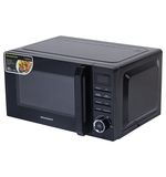 Микроволновая печь BRASSON MW2070D-8BL, 20 л, 700 Вт, таймер, 8 АВТО ПРОГРАММ, дисплей, защита от детей, черная, 454979