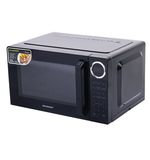 Микроволновая печь BRASSON MW2390D-6BL, 23 л, 900 Вт, сенсорное управление, дисплей, таймер, 6 АВТОПРОГРАММ, черная, 454980