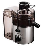 Соковыжималка SCARLETT SC-JE50S18, 800 Вт, стакан 0,6 л, емкость для жмыха 1 л, пластик, сталь/черный