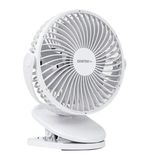 Вентилятор настольный CENTEK CT-5045, 4 режима, d=15 см, 5 Вт, белый
