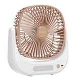Вентилятор настольный CENTEK CT-5041, USB-питание, 3 режима, d=10 см, 5 Вт, белый