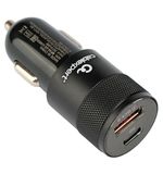 Зарядное устройство автомобильное CABLEXPERT 38 Вт, 3 А, QC3.0/PD, 1 х USB, 1 х Type-C, MP3A-UC-CAR24