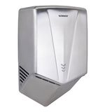 Сушилка для рук ВЫСОКОСКОРОСТНАЯ АНТИВАНДАЛЬНАЯ SONNEN K2022A, 1300 Вт, 150 м/с, IPX1, 72 дБ, нержавеющая сталь, 607191