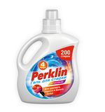 Гель для стирки для всех типов тканей, 200 стирок, 4 л, PERKLIN SUPER COLOR, 609779