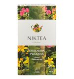 Чай NIKTEA "Красная поляна" зеленый, 25 пакетиков в конвертах по 1,75 г, TALTHA-DP0061