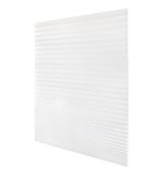 Жалюзи-плиссе штора тканевая самоклеящаяся BRABIX 120*180см, СТАНДАРТ+, 80г/м2, цвет белый, 1 шт., 700010
