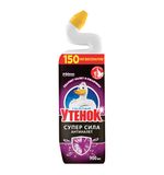 Средство для уборки туалета 900 мл, ТУАЛЕТНЫЙ УТЕНОК Супер Сила "Антиналет", 865023