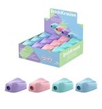 Точилка ERICH KRAUSE Charm Pastel, с контейнером, пластиковая, корпус ассорти, 60031