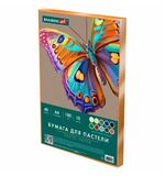 Бумага для пастели А4 в коробке, 40 листов, 10 цветов, 180 г/м2, BRAUBERG ART CLASSIC, 116349