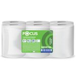 Бумага туалетная 200 м, FOCUS (система Т2) Eco Jumbo, 1 слой, цвет белый, КОМПЛЕКТ 12 рулонов, 5050784