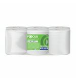 Полотенца бумажные с центральной вытяжкой 280 м, FOCUS (М2) Jumbo, 1-слойные, белые, КОМПЛЕКТ 6 рулонов, 5036889