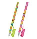 Ручка шариковая с принтом FUNSTER (ФАНСТЕР) STICK "CUTE CAPY", СИНЯЯ, SOFT TOUCH покрытие, узел 0,7 мм, линия письма 0,35 м, 144393