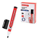 Маркер стираемый для белой доски ЧЕРНЫЙ, BRAUBERG "ULTRA WHITEBOARD MARKER", 3 мм, с клипом, 152634