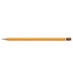 Карандаш чернографитный KOH-I-NOOR "1500", 1 шт., 10H, корпус желтый, заточенный, 150010H01170