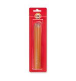 Карандаши чернографитные KOH-I-NOOR, НАБОР 6 шт..: 2B, B, HB (2 шт.), H, 2H, без резинки, заточенные, 1696/6, 1696006038BL