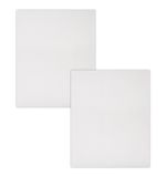 Холсты на подрамнике, набор 2 штуки, BRAUBERG ART BASIC, 50х60 см, 280 г/м2, хлопок, грунт, 192674