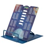 Подставка для книг и учебников BRAUBERG KIDS mini "Deep Space" с таблицей умножения, регулируемый угол наклона, металлическая, 238967