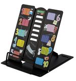 Подставка для книг BRAUBERG KIDS mini, "Cats", с таблицей умножения, регулируемый угол наклона, металлическая, 238966