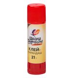 Клей-карандаш ЛУЧ "Школа творчества", 21 г, PVP основа, 29С 1737-08