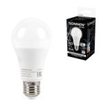 Лампа светодиодная SONNEN EXTRA, 12 (100) Вт, Е27, груша, нейтральный белый, 30000 ч, LED A60-12W-4000-Е27, 457895