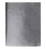 Тетрадь бумвинил А5 48 л., скоба, офсет №1, клетка, с полями, СЕРЕБРО, "Metallic", HATBER, 058960, 48Т5бвВ1