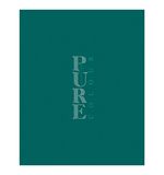 Тетрадь А5, 96 л., HATBER-ECO, скоба, офсет №2, ЭКОНОМ, клетка, обложка картон, PURE colour, "Малахит", 092126, 96Т5C1_34815