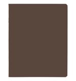 Тетрадь А5 48 л., HATBER, скоба, клетка, Soft-touch ламинация, SoloMatte "Шоколадный мусс", 092730, 48Т5лВ1