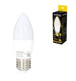 Лампа светодиодная SONNEN EXTRA, 10 (85) Вт, Е27, свеча, теплый белый, 30000 ч, LED C37-10W-2700-Е27, 457906