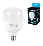 Лампа светодиодная SONNEN EXTRA, 30 (250) Вт, Е27, цилиндр, холодный белый, 30000 ч, LED Т100-30W-6500-Е27, 457916