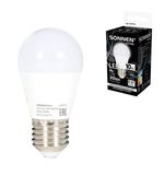 Лампа светодиодная SONNEN EXTRA, 10 (85) Вт, E27, шар, нейтральный белый, 30000 ч, LED G45-10W-4000-Е27, 457914
