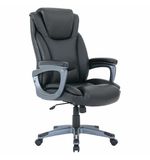 Кресло BRABIX PREMIUM "Gladiator EX-552", натуральная кожа, черное, 532939