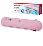 Ламинатор BRAUBERG ULTRA PM235P, РОЗОВЫЙ, формат A4, толщина пленки 60-150 мкм, скорость 30 см/мин, 532186