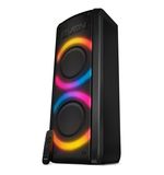 Колонка портативная SVEN PS-710, 100 Вт, TWS, Bluetooth, FM, USB, microSD, LED-дисплей, черный, SV-021696