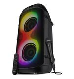 Колонка портативная SVEN PS-850, 100 Вт, TWS, Bluetooth, FM, USB, microSD, LED-дисплей, черная, SV-022679