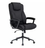 Кресло BRABIX PREMIUM "Adagio EX-551", ткань, пятилучие металл, черное, 532938