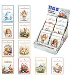 Открытка пасхальная (1 шт.), 7х10 см "Светлая Пасха", картон, ассорти, ЗОЛОТАЯ СКАЗКА, 592642