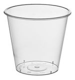 Стакан одноразовый 300 мл, пластиковый прозрачный, Bubble Cup, СВЕРХПЛОТНЫЙ, ВЗЛП, 1023ГП