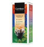 Кофе в дрип-пакетах COFFESSO "WORLD COLLECTION", ассорти 3 вкуса, НАБОР 30 шт., арабика 100%, 102868