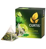 Чай CURTIS "Fresh Mojito" зеленый, 20 пирамидок по 1,7 г, 102210
