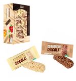 Конфеты мультизлаковые CO BARRE DE CHOCOLAT, ассорти в белой и темной глазури, 900 г