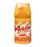 Сменный баллон 250 мл PERKLIN (ПЕРКЛИН) "Райский десерт", для автоматических освежителей, универсальный, 609801