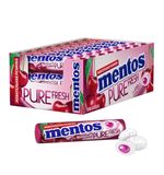 Жевательная резинка MENTOS (Ментос) Pure Fresh "Ролл Вишня", 15,5 г