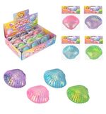 Игрушка-антистресс "РАКОВИНА", 8 см, ассорти 4 цвета, дисплей, JOLLY JOT (ДЖОЛЛИ ДЖОТ), 665814