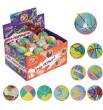 Мяч-попрыгун ЦВЕТНОЙ МИКС, 6 см, ТПР, ассорти, 12 цветов, JOLLY JOT (ДЖОЛЛИ ДЖОТ), 666124