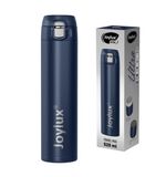 Термокружка 520 мл JOYLUX (ДЖОЙЛЮКС) ULTRA BLUE, нержавеющая сталь SUS304, синий матовый, 700278