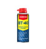 Смазка универсальная проникающая BT-40 (аналог WD-40) 200 мл, аэрозоль с трубочкой, RABBITEX (РАББИТЕКС), 700296